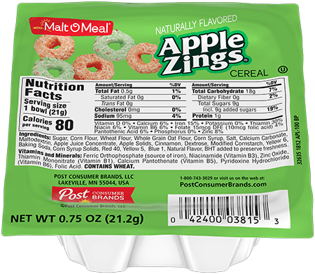 Apple Zings Bowl